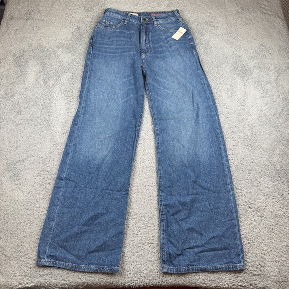 Pilcro Denim - NWT Pilcro Anthropologie Womens‎ Size 25 Wide Leg Jeans Trendy